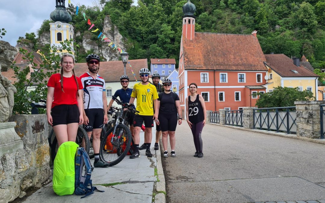 Seminar radelte bis nach Straubing